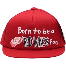 Annco Detroit Red Wings Infant Hat Bungie Back Hand Drawn