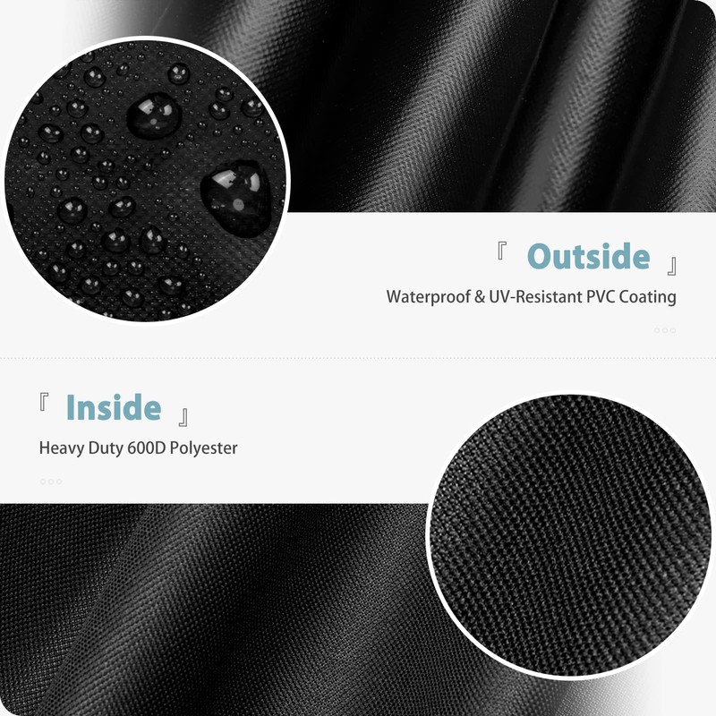 SHINESTAR 36 Inch Round Fire Pit Cover, Fits 30-36'' Wood