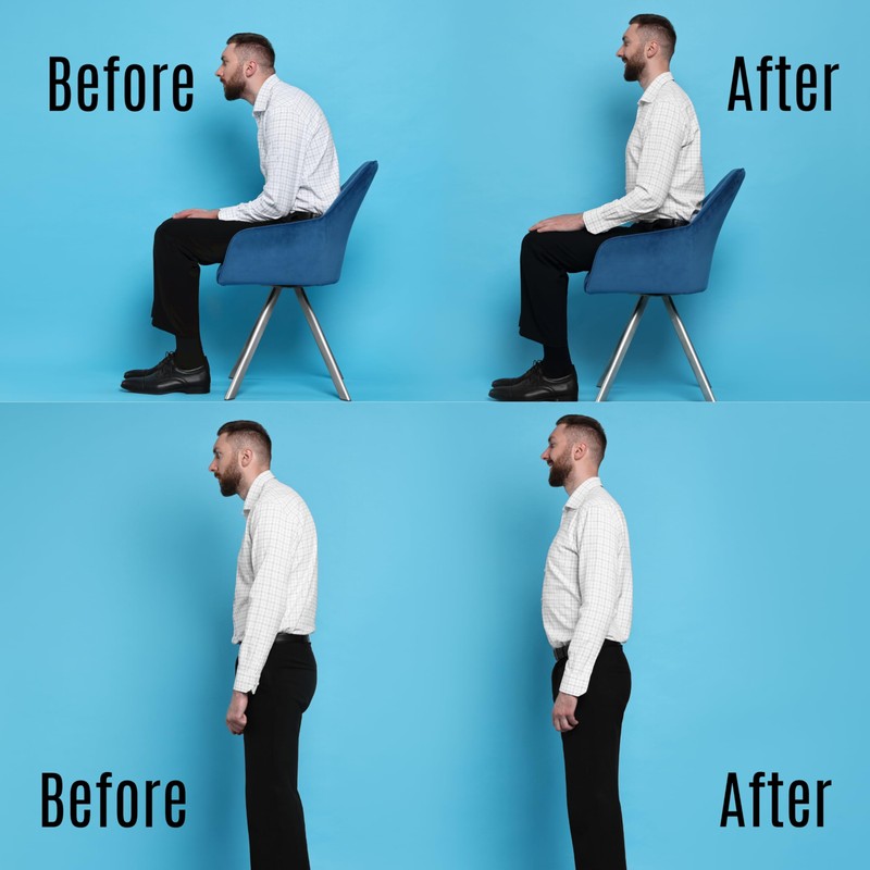 Posture Corrector Brace, Adjustable Back Support