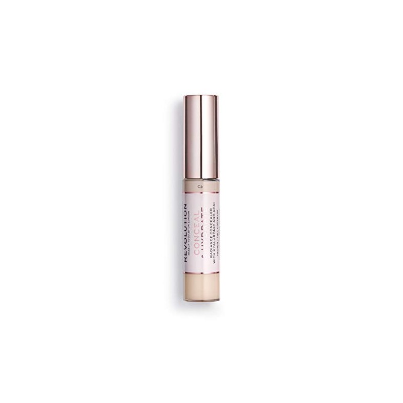 Makeup Revolution, Concealer and Hydrate C3, 13 ml (Pack of