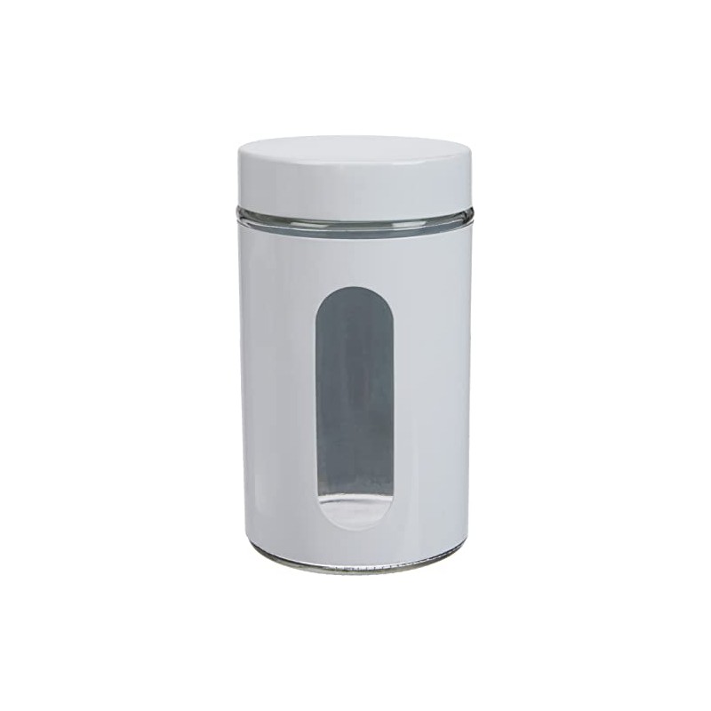 ZELLER PRESENT - zeller boite de cuisine design metal blanc