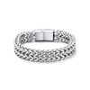 ChainsHouse Mens Chain Bracelet, 316L Stainless Steel Franco Bracelet, Cuban