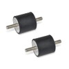 Ganter Normelemente Rubber buffer, stop buffer | GN 451-20-20-M6-SS-55 |