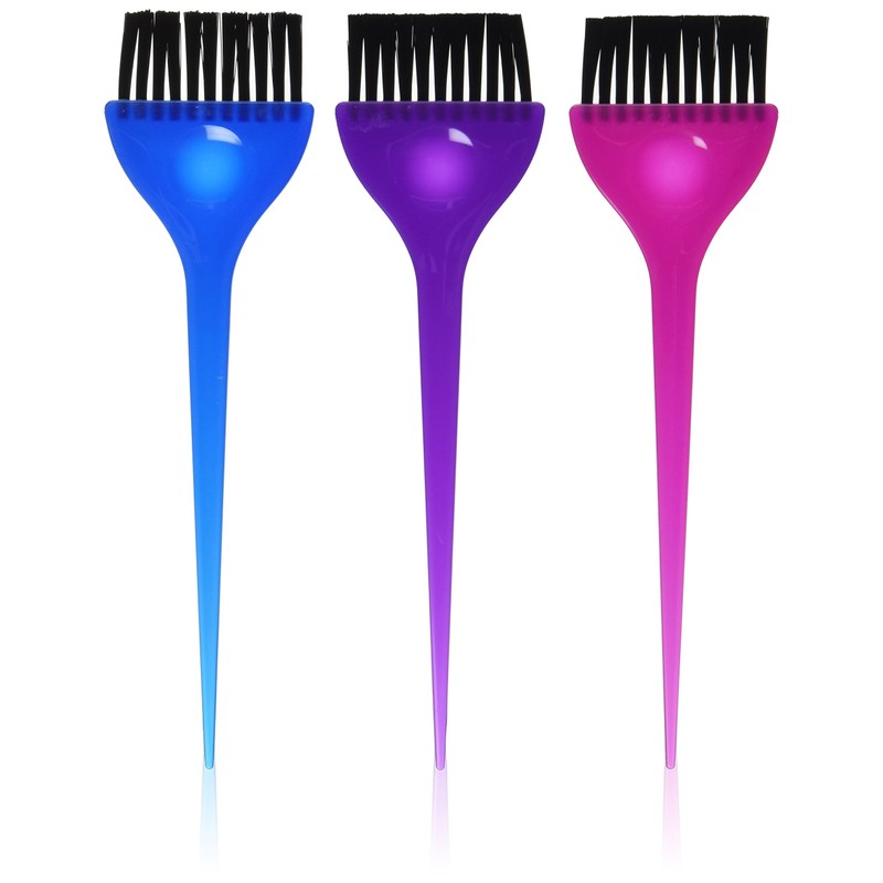 Soft 'N Style 3 Piece Translucent Dye Brush Set
