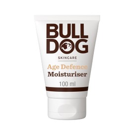 BULLDOG Bulldog Skincare Age Defence Face Moisturiser, Daily Moisturiser for Men to Help Combat Signs of Ageing, 100ml
