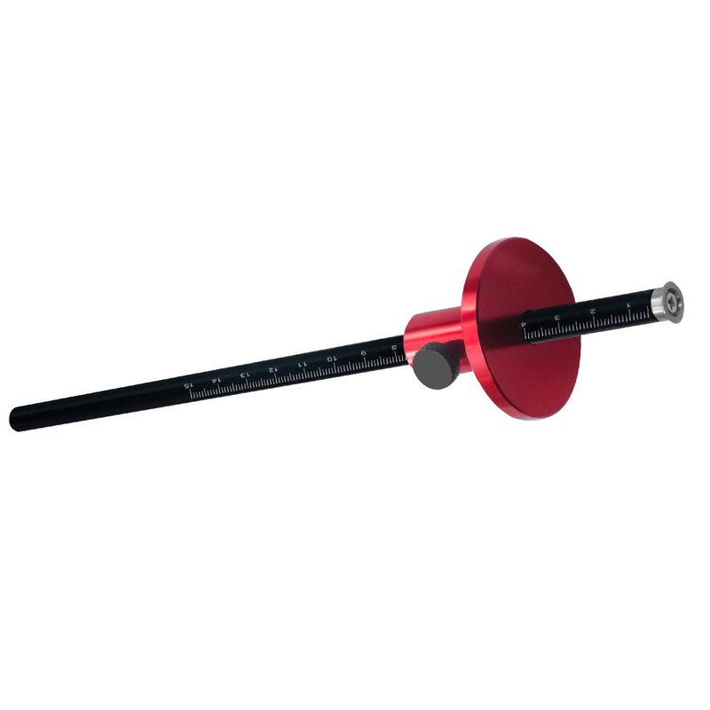 European Style Wheel Marking Gauge Aluminum Alloy Scriber Woodworking Mortise
