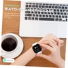 DOITOOL 2pcs Watch Case Screen Protector Case Glasswatch Protector Wrist
