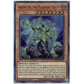 Amunessia, The Ogdoadic Queen - ANGU-EN008 - Ultra Rare - 1st Edition