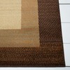 Home Dynamix Royalty Clover Modern Area Rug, Brown Multi, 9'2"