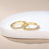 Gold Hoop Earrings 14K Gold Hoop Earrings for Women Lightweight