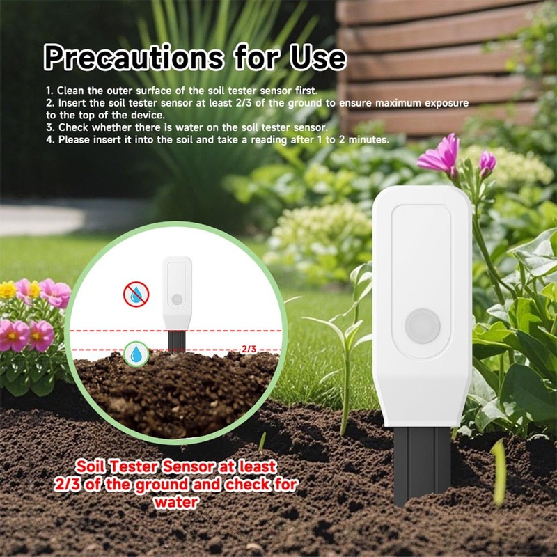 Acmerota Smart Soil Moisture Sensor Zigbee Soil Moisture & Temperature