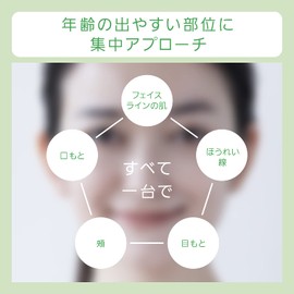 Panasonic EH-SR74-N Facial Beauty Device RF (Radio Wave), For Overseas Use, Cordless, Gold Tone