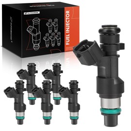 A-Premium 12 Holes Set of 6 Fuel Injectors Compatible with Infiniti G25 2011-2012, 2.5L