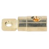 Pair Power Battery O Ring Terminals Brass Gold Plated High