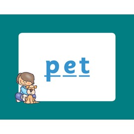 First Words Phonics Flashcards for Ages 3-5 (CGP Reception Activity Books and Cards)