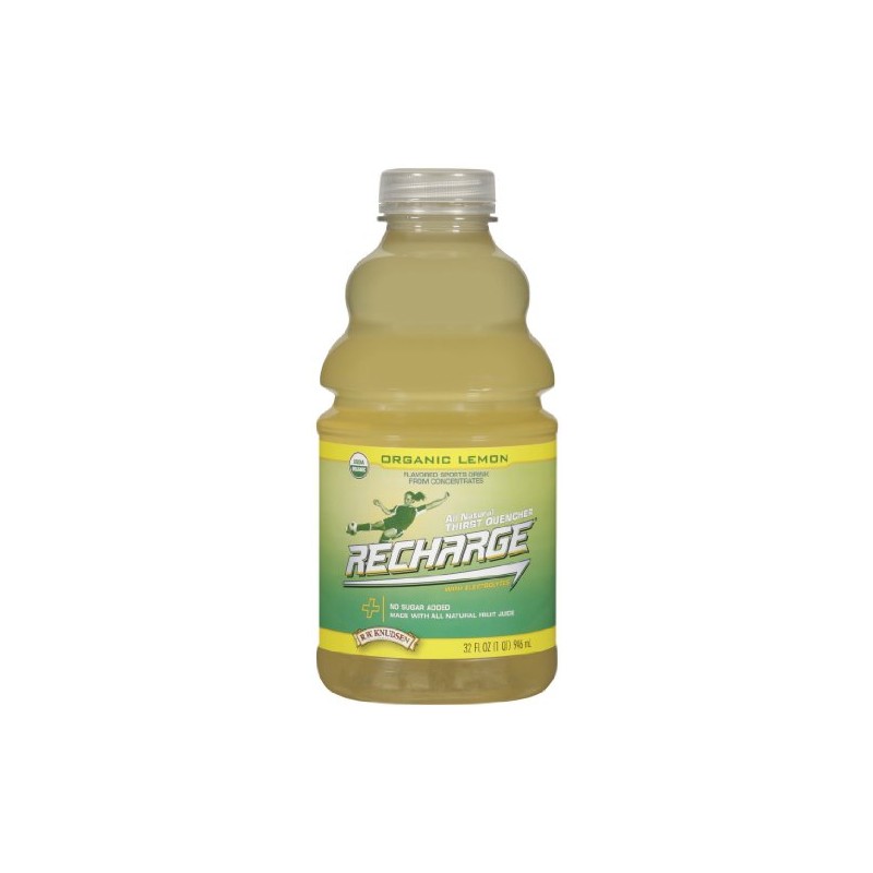 R.W. Knudsen Family Recharge Organic Lemon Flavored Sports Beverage Mix,