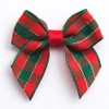 Italian Options Tartan Ribbon Bows 12-Piece Pack, 4 cm Bow