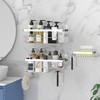 KEGII Shower Shelf without Drilling, Bathroom Shower Shelf, Shower Basket,
