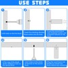 XTUDOU® Pack of 32 Wooden Dowels Centring Tips, Solid Dowel