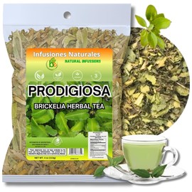 Prodigiosa Herbal Tea – 4 oz (113g) – 100% Natural Mexican Herb – Wildcrafted Brickellia – Vegan, Non-GMO – Loose Leaf Herbal Infusion – by Bexpertsusa