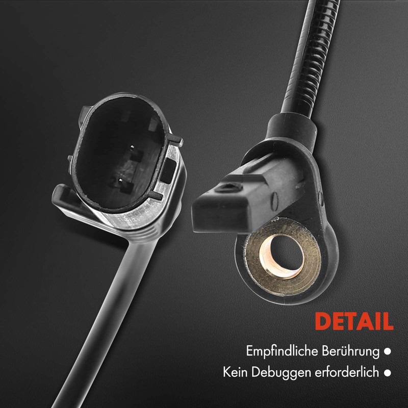 Frankberg 2 x ABS sensor 2-pin rear compatible with GL-Class