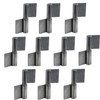 Gedotec Hinges for Welding, Pack of 10, Weld-On Tape for