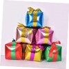 Vaguelly 12pcs Creative Cube Aluminum Film Balloons for Christmas Party