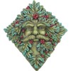 Green Man Berry Beard Wall Plaque