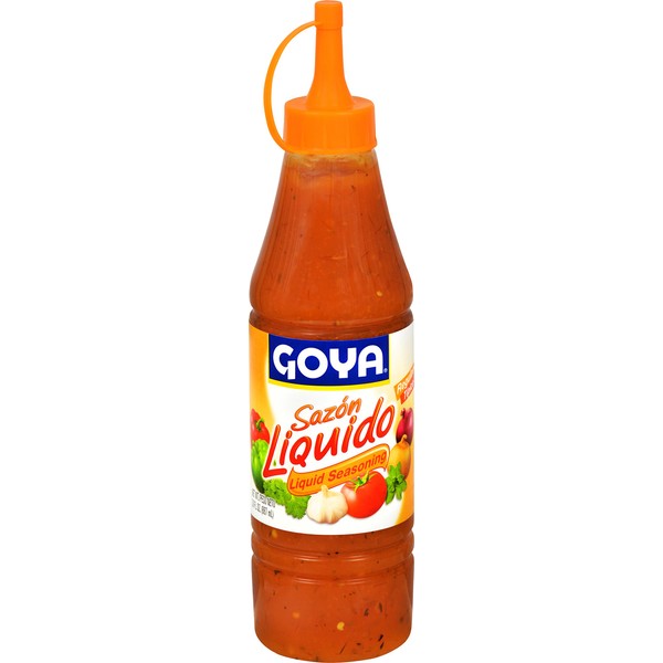 Goya Foods Sazón Liquido Liquid Seasoning, 30 Fl Oz (Pack of 12)