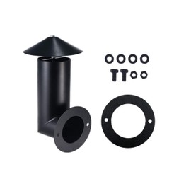 Pellet Grill Smoke Stack with Gasket Replacement for Pit Boss,Traeger,Camp Chef,Z Grills Wood Pellet Grill