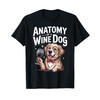 Anatomy of A Wine Dog Breed Puppy Pet Lover Pun