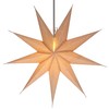 GURU SHOP Foldable Advent Light Paper Star, Christmas Star 60