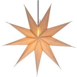 GURU SHOP Foldable Advent Light Paper Star, Christmas Star 60 cm - Atlantis, Paper Stars 60 cm