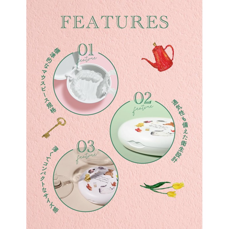 Linqüe Mouthpiece Case, Retainer, Aligner, Case, Thin, Cute, Stylish, Anything