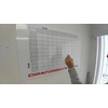 Reusable Super Football 100 Squares Dry Erase Office Pool 24x36