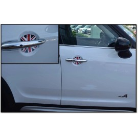 Cupeez Union Jack for 2017-2020 Mini Cooper Door Handle Cup Bowl Scratch Guards USA m