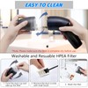 Hayousui 4.3Kpa Keyboard Vacuum Cleaner Mini：Handheld Computer Vacuum Cordless for