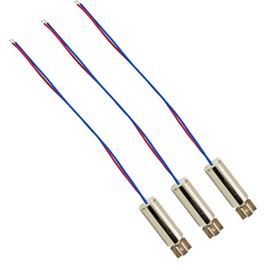 BestTong 15PCS 6mm x 14mm DC Mini Vibration Motors 1.5V 3V 14000 RPM Miniature Micro Coreless Vibrating Motor