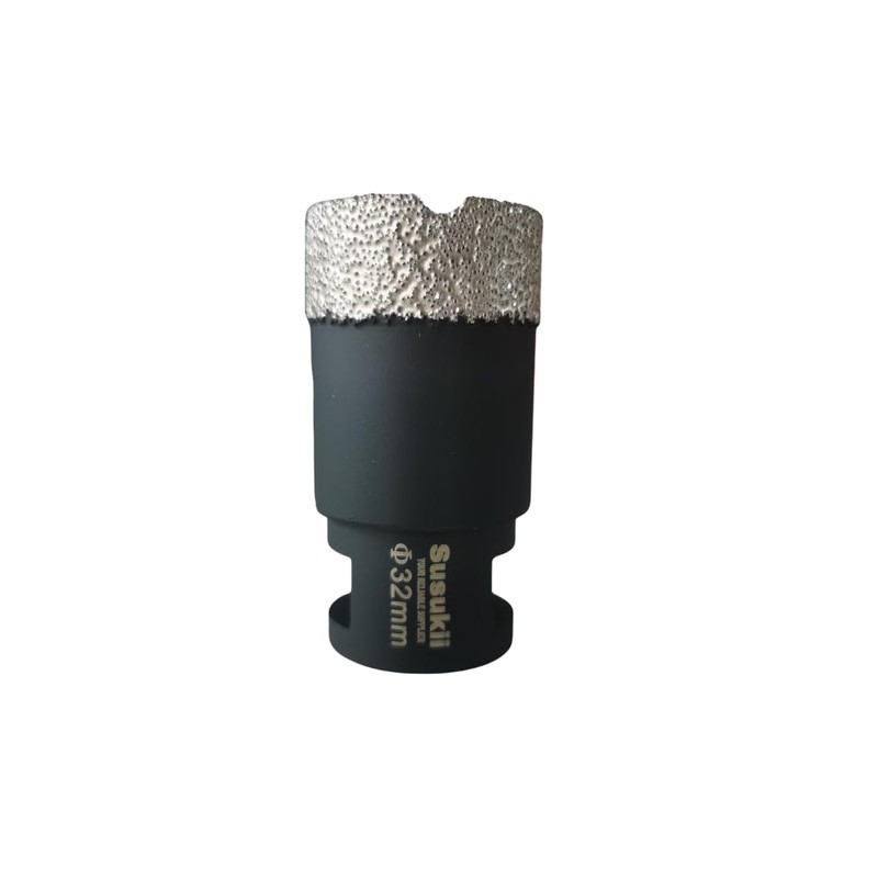 SUSUKii Dry Diamond Core Drill Bits Vacuum Brazed Diamond Hole