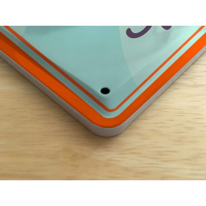 Tin Sign Kitchen Hot dogs