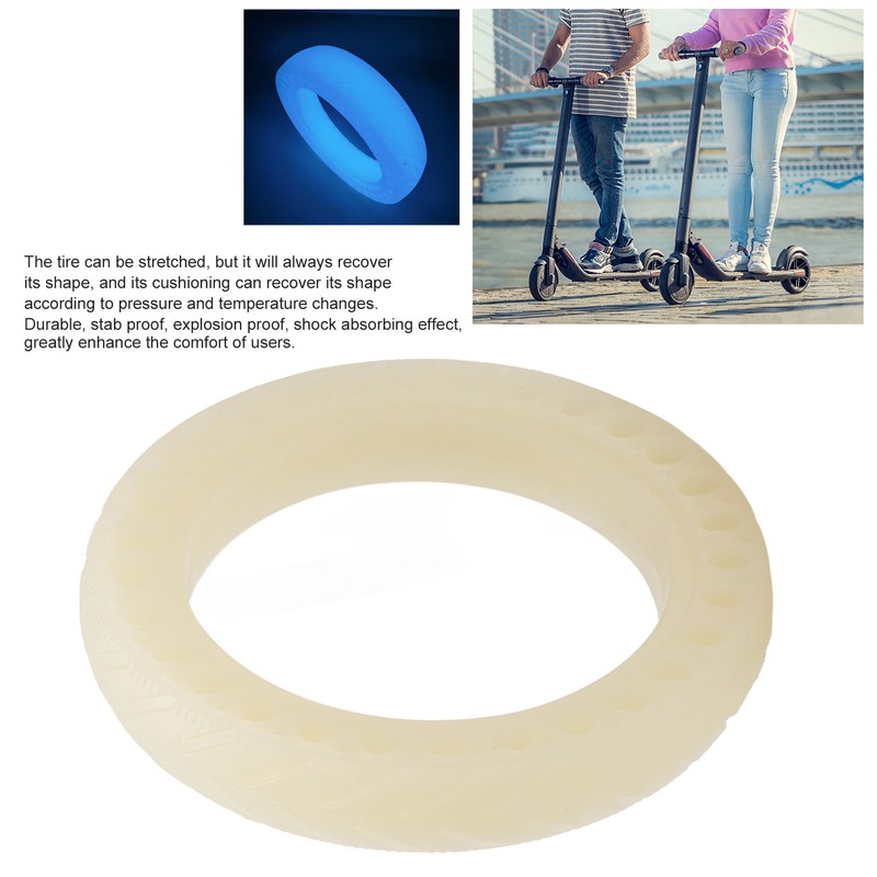 8.5 Inch Scooter Light Series Solid Tires Beehive Inflation Free