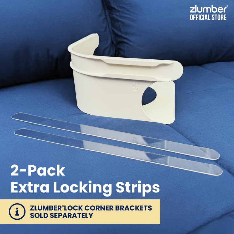 Pack of 2 Replacement Strips for The Zlumber Lock |