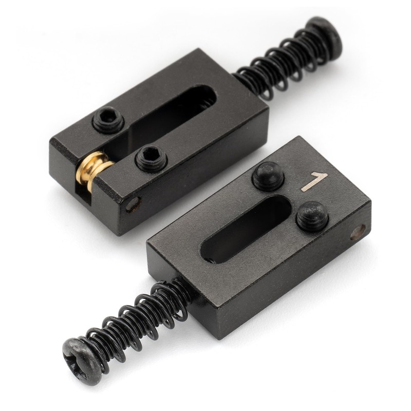 Musiclily Ultra 10.8mm Full Solid Brass Modern Style Roller Saddles