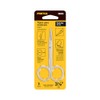 Tijera p/manicure 3-1/2", punta curva