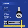 PLB21012 EvertechPRO Bathroom Sink Drain Kit - Durable Brass P.O.