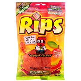 Rips Sour Mango Chili Candy Pieces Value Pack (12 x 3.5 oz. Bags)