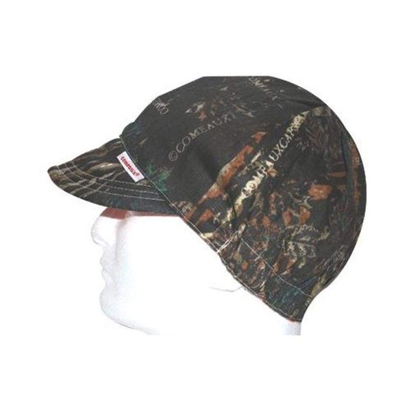 Comeaux Caps 118-2000-C-7-1/2 Deep Round Crown Caps, 7 1/2", Camouflage