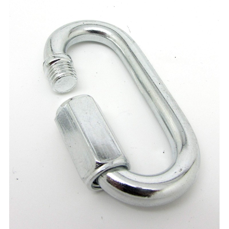 OVAL 2 PACK LOCKING Climbing Sports Cable Machine Carabiner Snap
