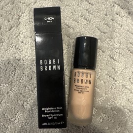 BOBBI BROWN WEIGHTLESS SKIN FOUNDATION spf15 c-024 ivory 13ml