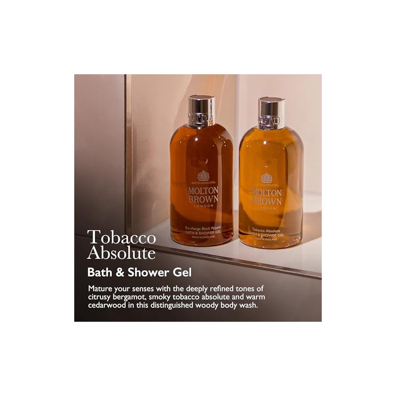 Molton Brown Bath & Shower Gel, Tobacco Absolute, 10 oz.